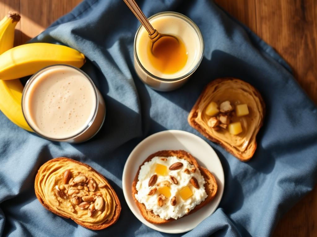 Shake de masse banane-avoine